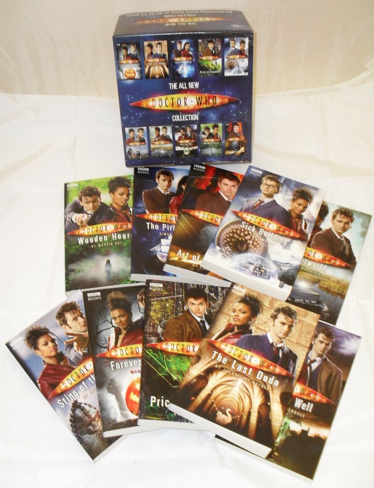Doctor Who Novels collection 10 Book Box Set Brand NEW eBay